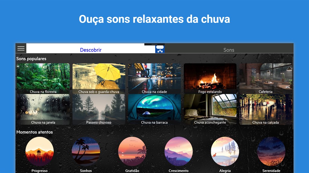 Sons Relaxantes da Natureza - Microsoft Apps