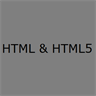 HTML & HTML5
