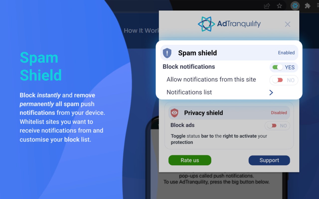 AdTranquility Spam Protection