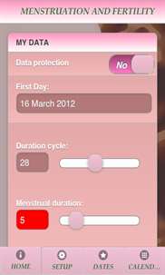 Menstruation And Fertility - Free screenshot 2