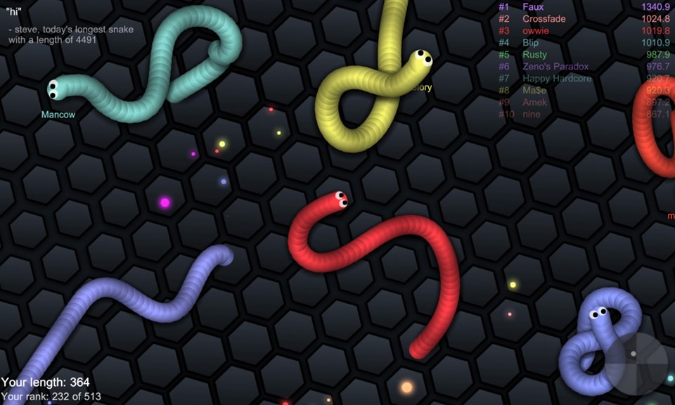How to play Slither.io with Friends on Mobile