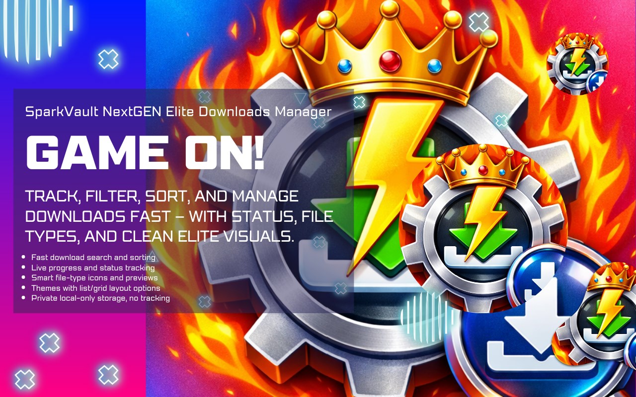 SparkVault NextGEN Elite Downloads Manager