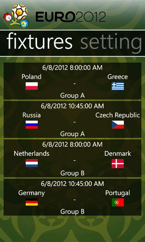 Euro 2012 Live Screenshots 2