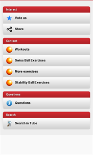 Balance Ball workouts screenshot 1