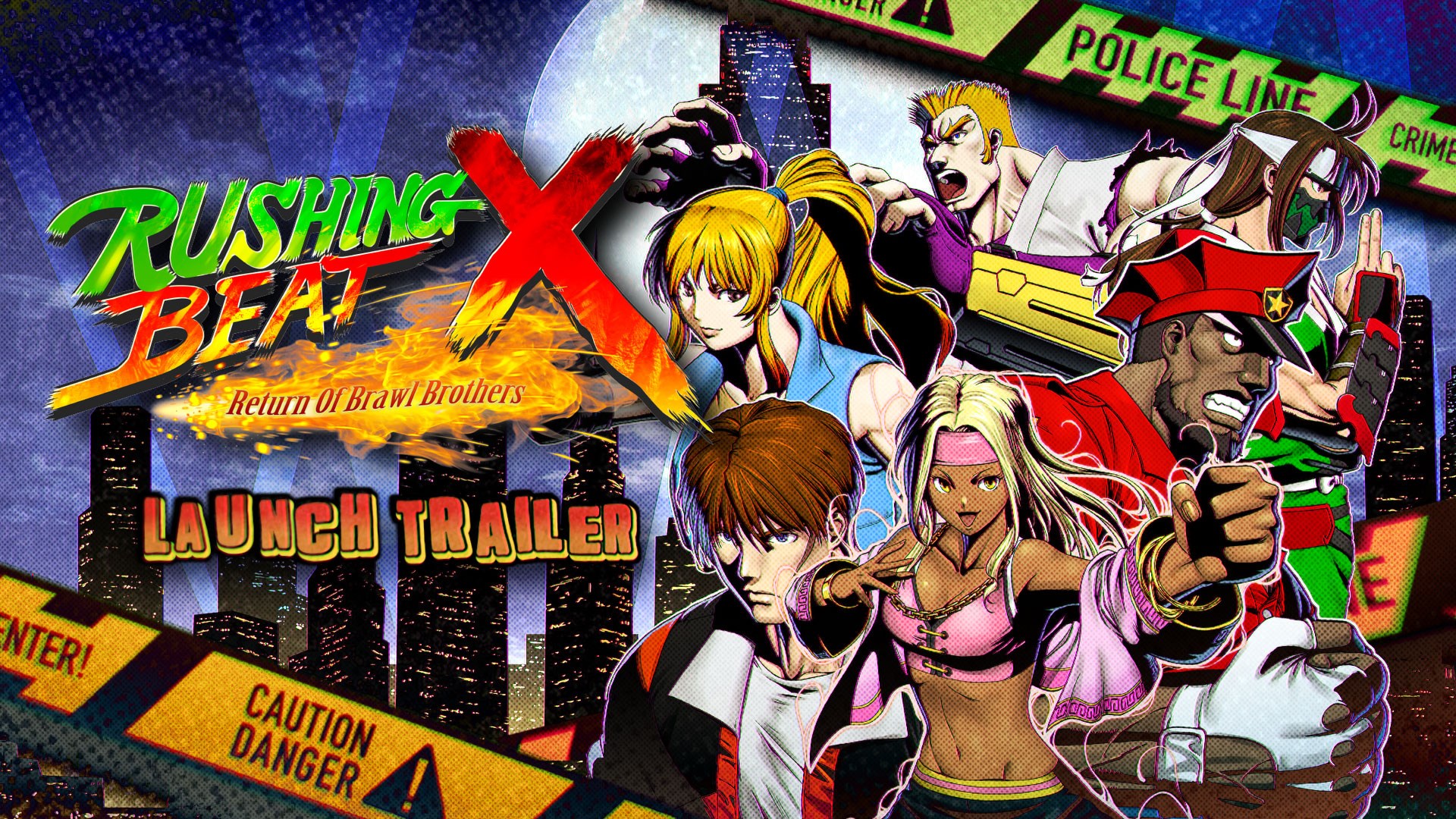 Rushing Beat X Launch trailer