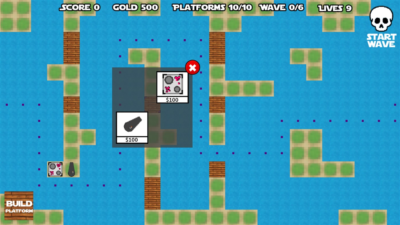 #2. Pirates Vs Aliens Tower Defence (Windows) Podle: damorton