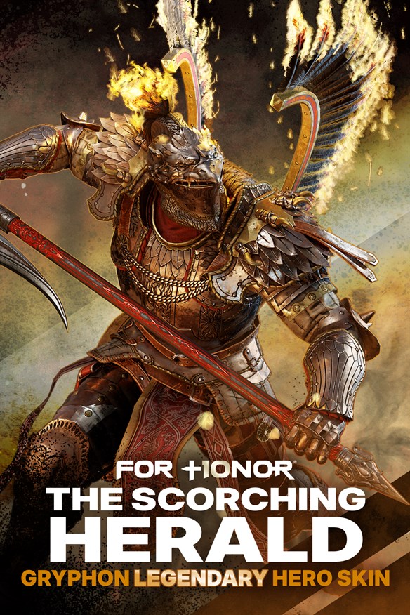 The Scorching Herald – Gryphon Legendary Hero Skin – FOR HONOR Xbox Series X|S and Xbox One cover art