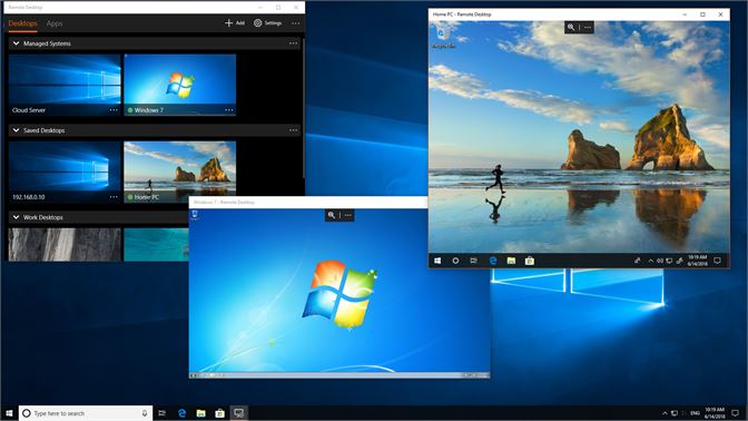 microsoft remote desktop application for windows 10