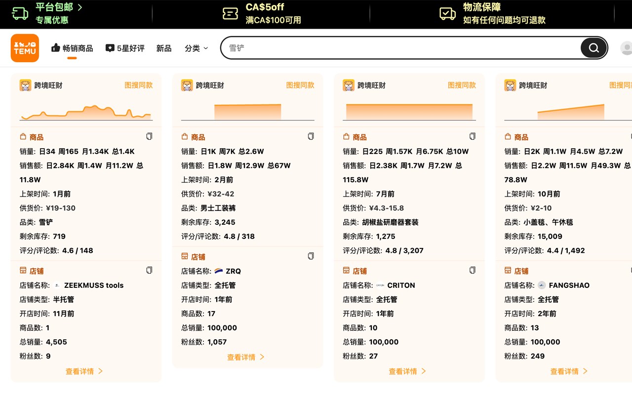 Temu&Shein跨境旺财