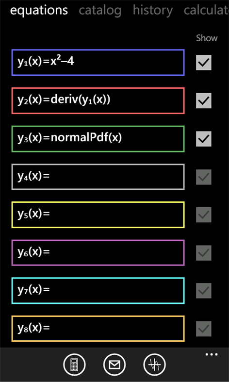 Graphing Calc Screenshots 2