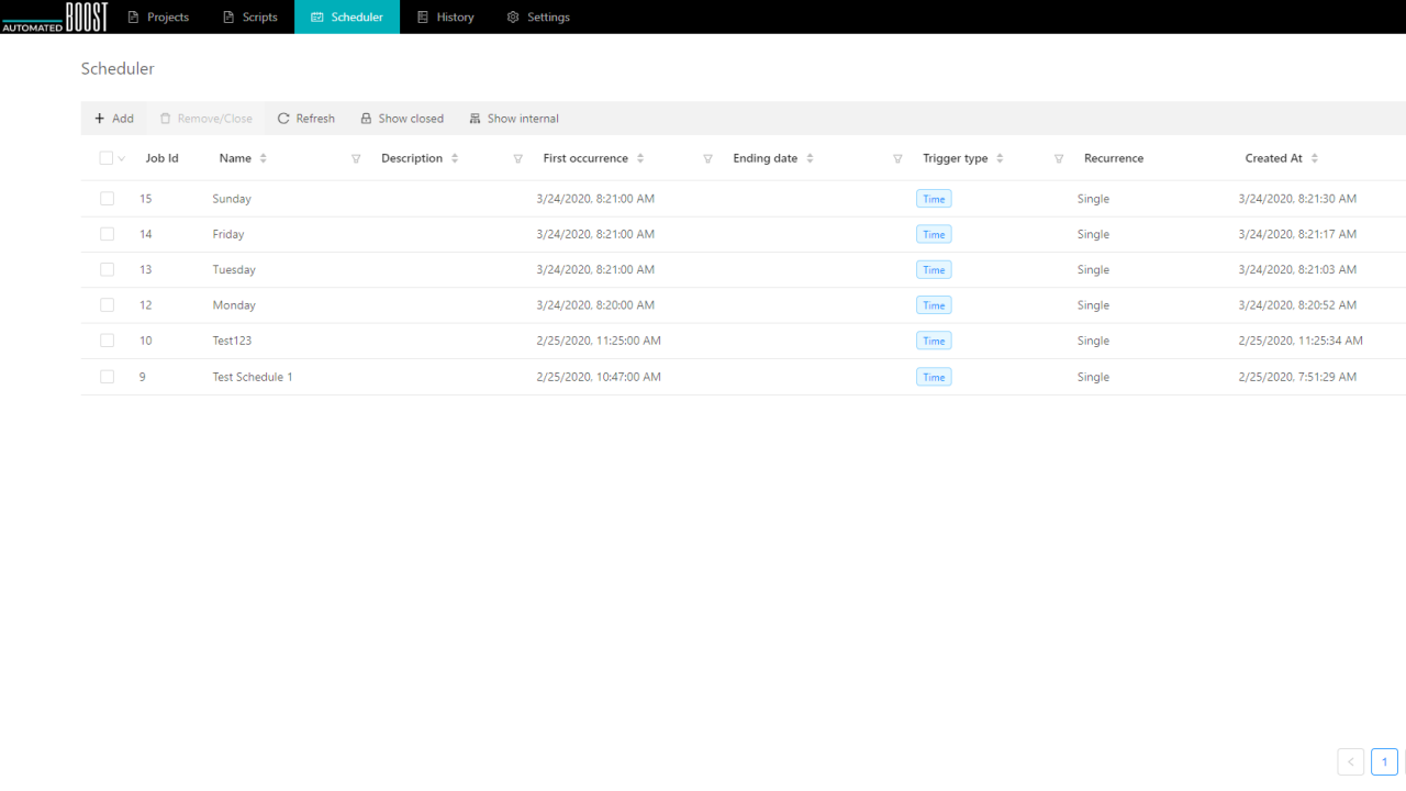Snapshot 8 of Automated Boost - D365 automated testing