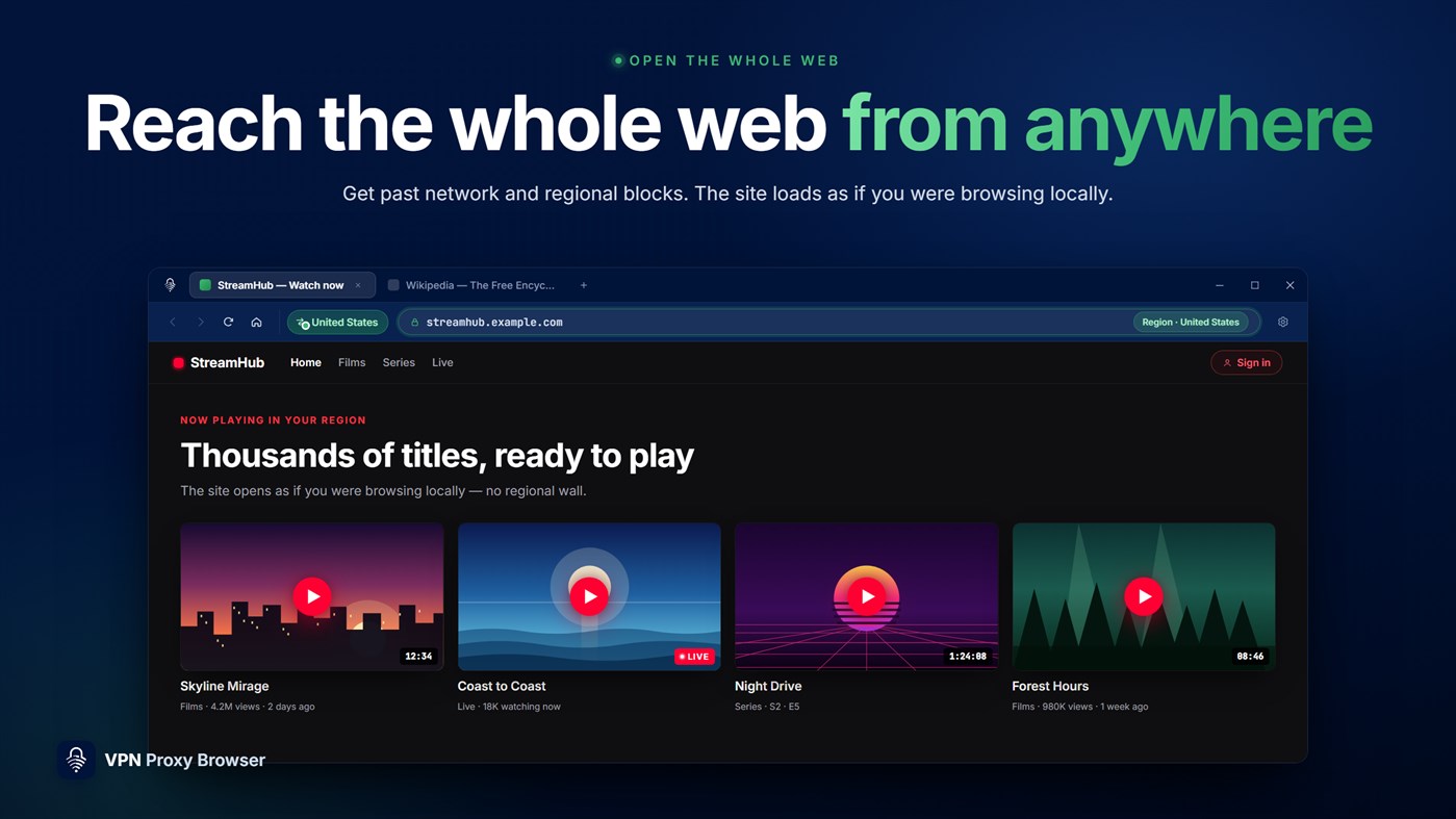 #3. VPN Proxy Browser: Unlimited (Windows) 由: Tronlabs