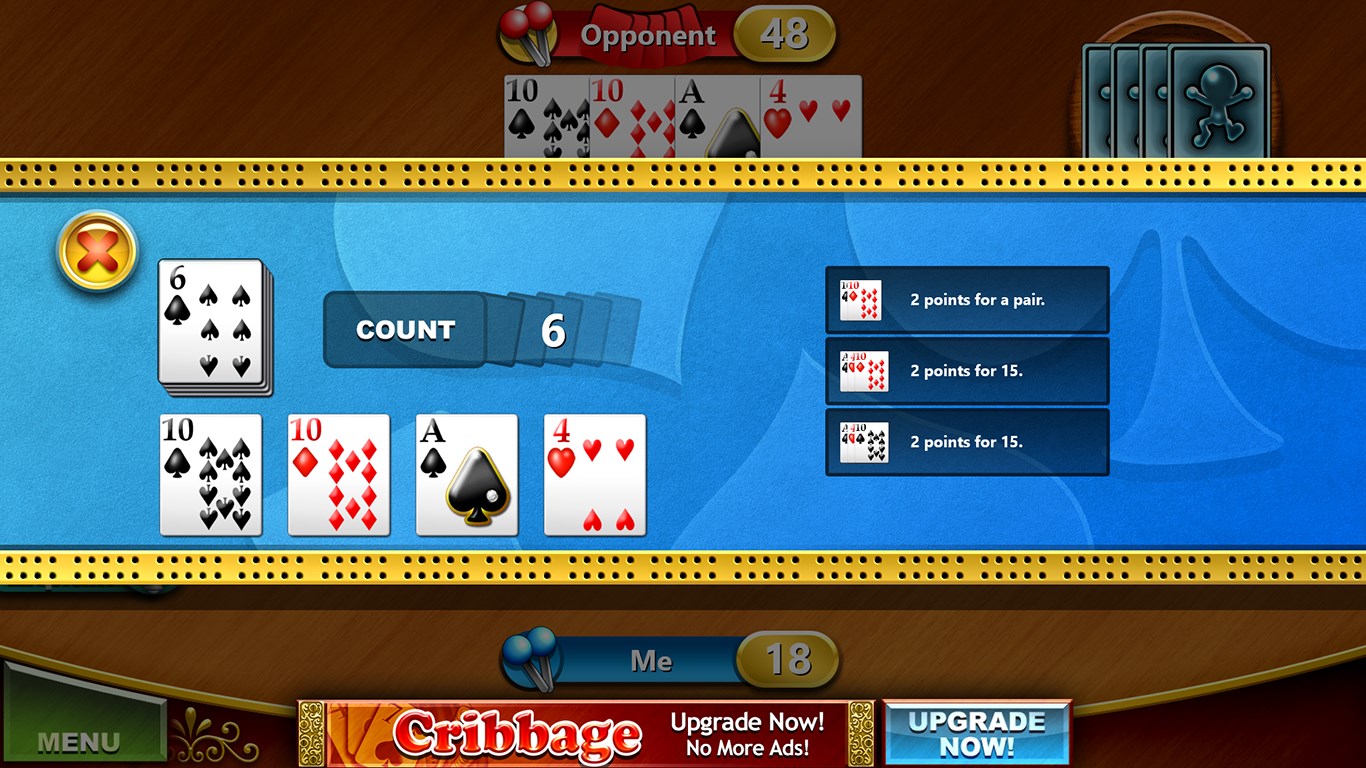 Cribbage Free for Windows 10