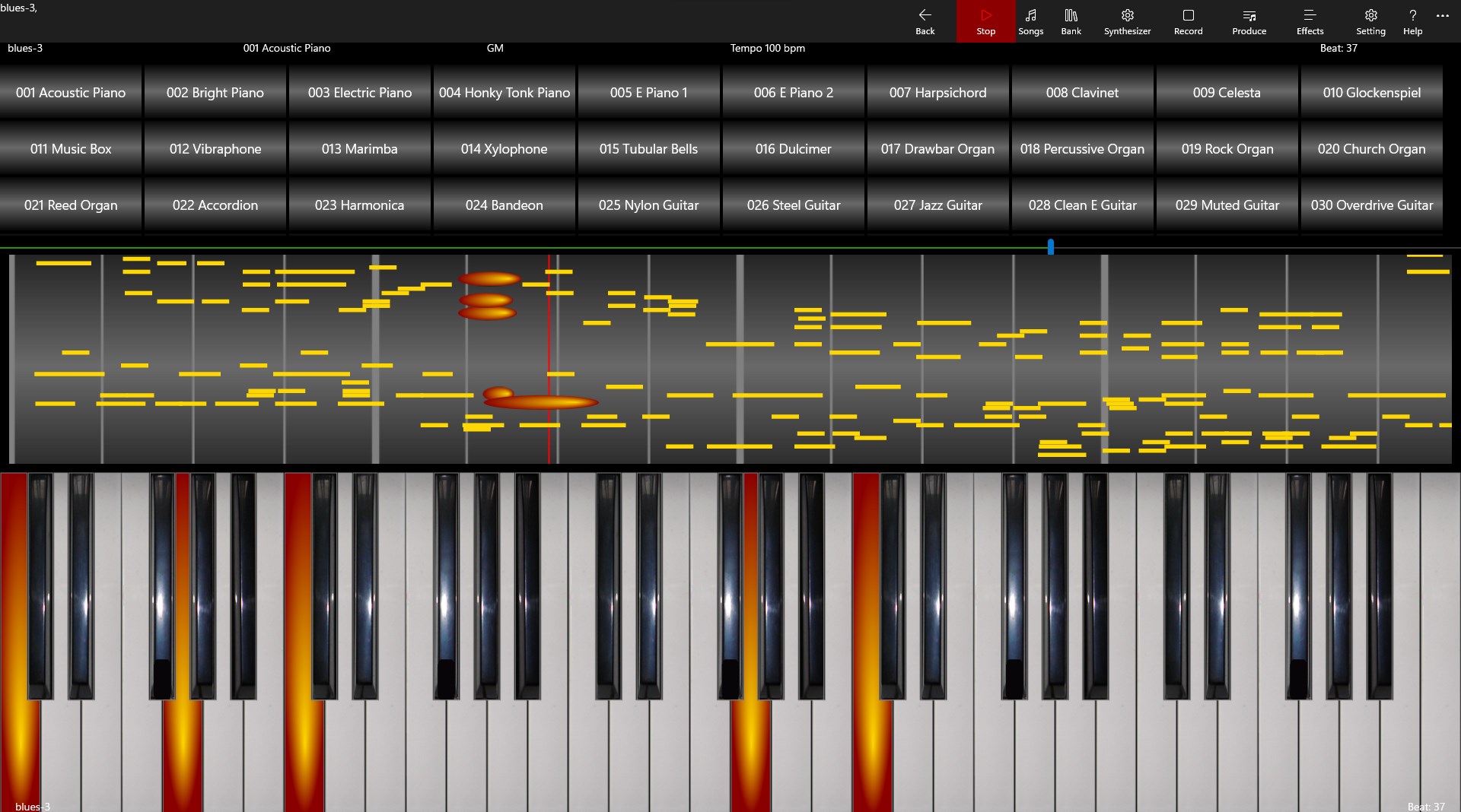 Free Music Keyboard screenshot