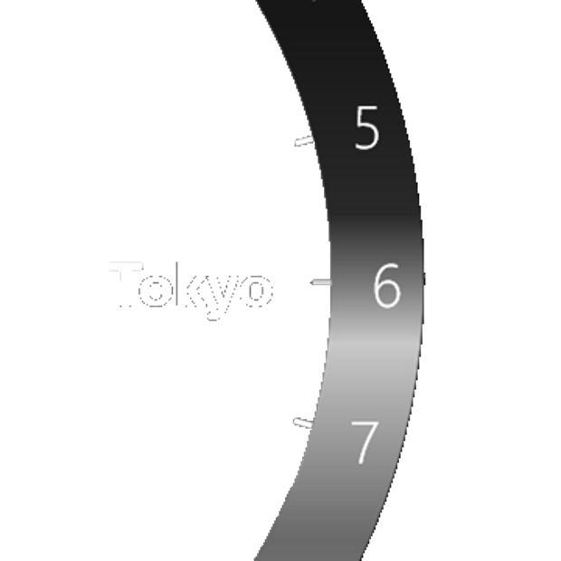 Wheel World Clock