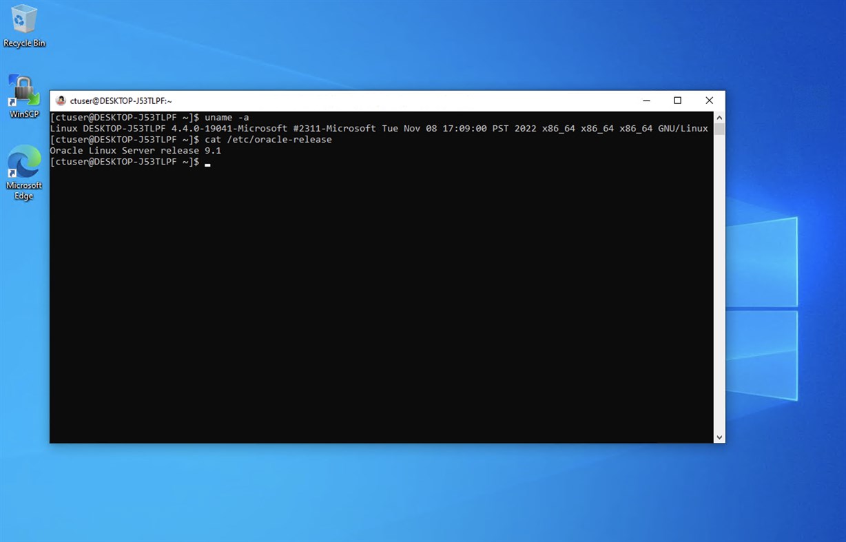 #1. Oracle Linux 9.1 (Windows) By: Oracle America, Inc.
