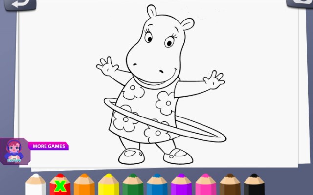 My Little Unicorn Coloring Book Game