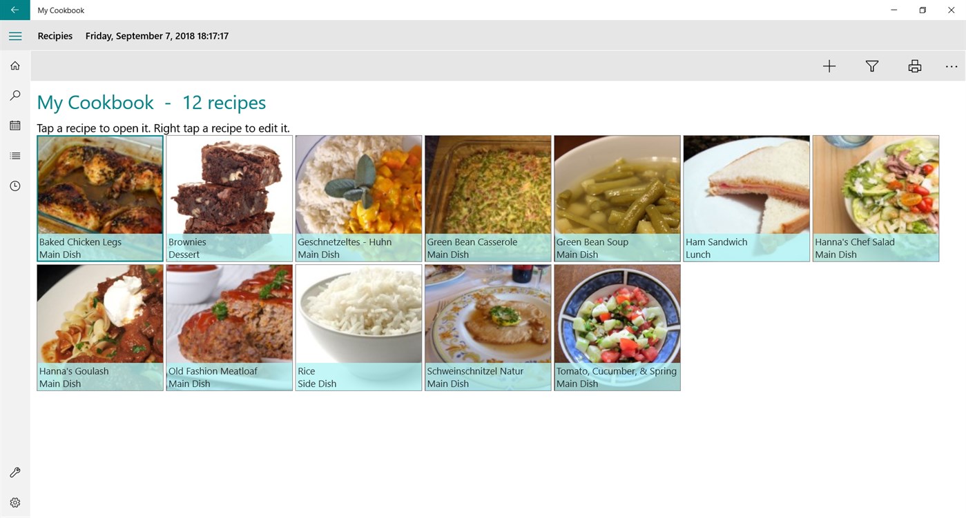 #2. My Cookbook (Windows) 由: Stembridge