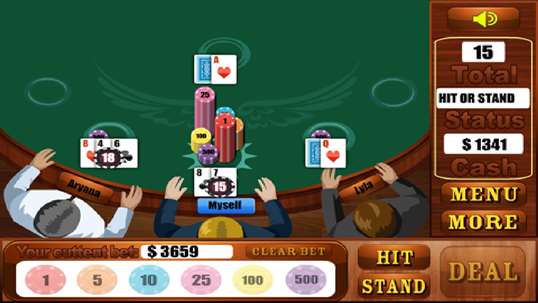 Classic Blackjack Game screenshot 4
