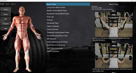 WinGym Exercises Screenshots 2