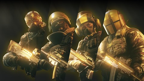 Tom Clancy'S Rainbow Six Siege: Pro League All Gold Sets