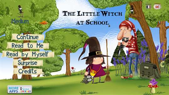 The Little Witch at School screenshot 1