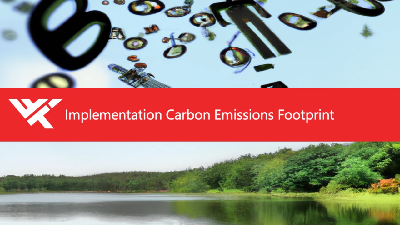 Snapshot 1 of Carbon Emissions Measurement: 6-8 Months Implementation