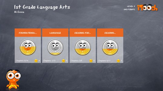 Language Arts Grade 1 screenshot
