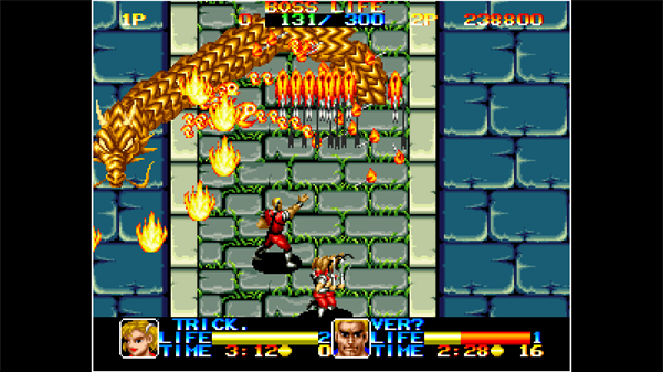 ACA NEOGEO NINJA COMMANDO screenshot