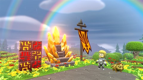 Portal Knights - Gold Throne-pack