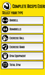 Complete Biceps Exercises screenshot 1