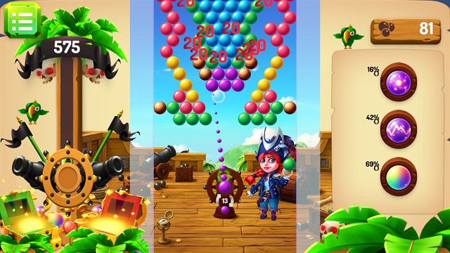 Bubble Shooter Piratery screenshot 1