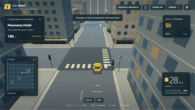 Taxi Shift: Coast City screenshot 3