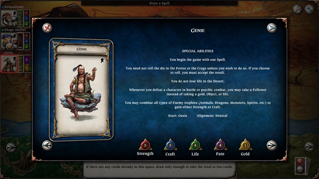 Talisman: Digital Edition - The Genie Character Pack screenshot 3