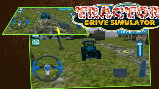 Tractor Drive Simulator screenshot 1