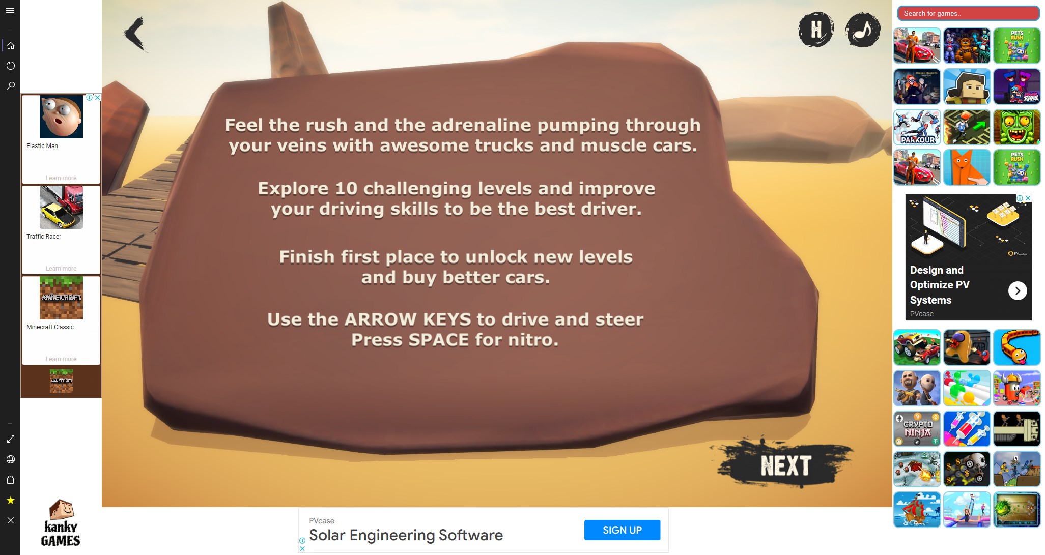 Captura 2 Desert Car Racing windows