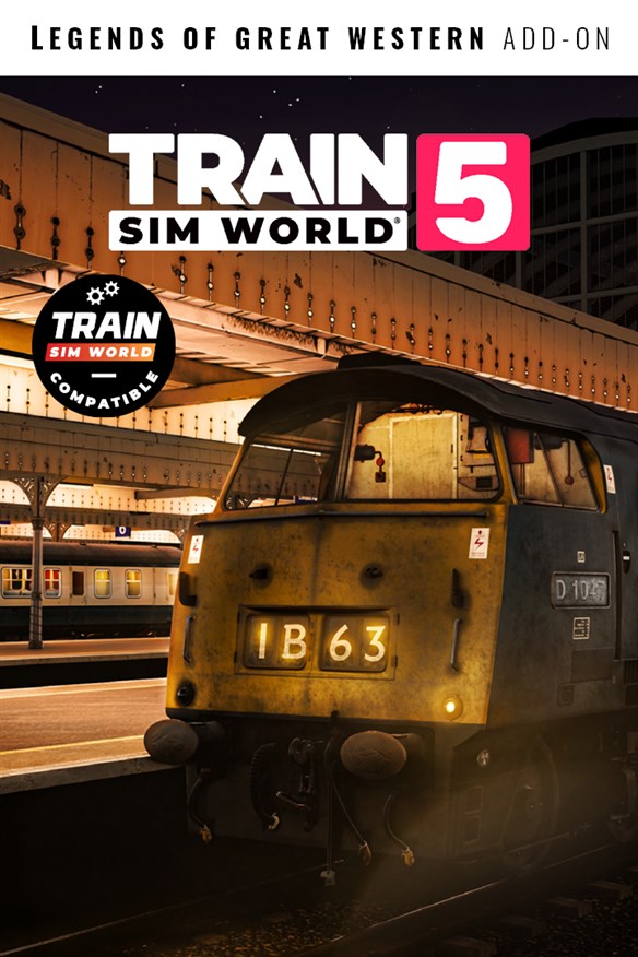 Train Sim World 5: Diesel Legends of the Great Western Xbox Series X|S and Xbox One cover art