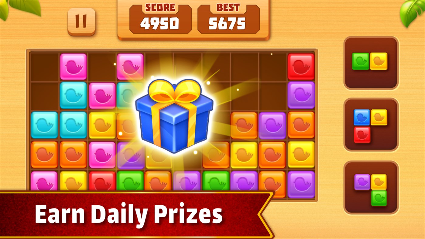 #5. Match Tiles: Block Puzzle Game (Windows) 由: RV AppStudios