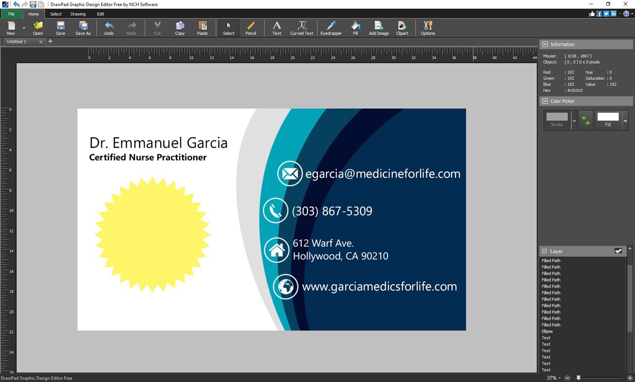 #3. DrawPad Professional (Windows) De: NCH Software