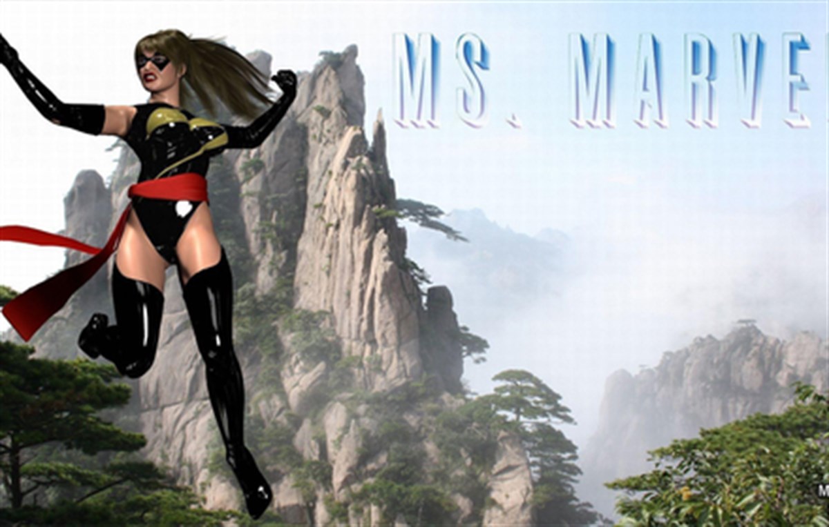 Ms. Marvel Wallpaper New Tab