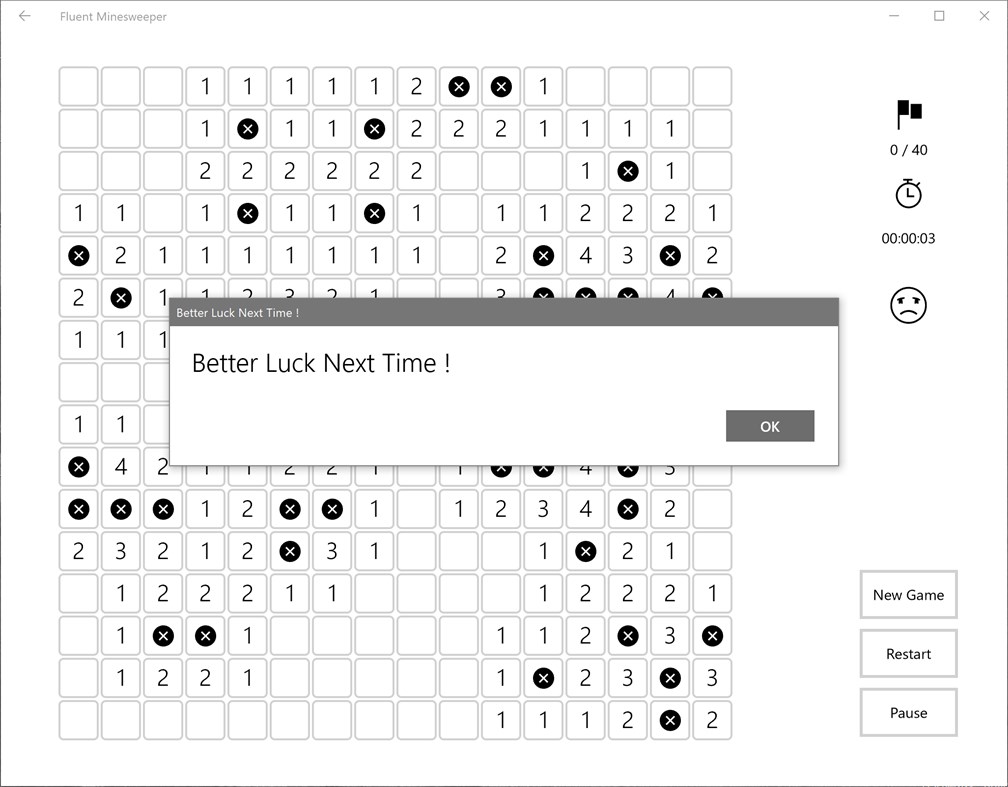 #3. Fluent Minesweeper (Windows) 由: 许大鹏