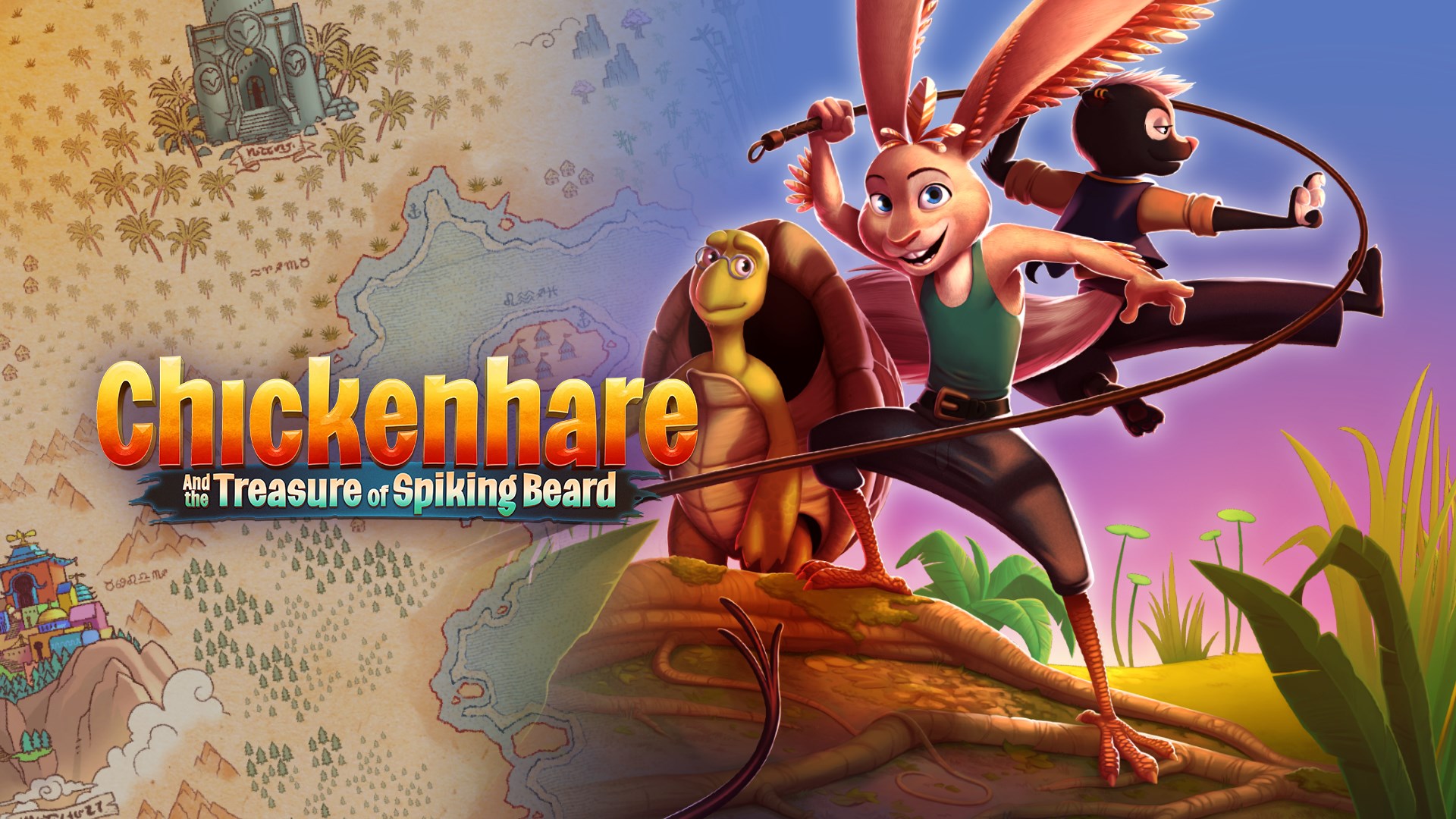 Chickenhare and the treasure of Spiking-beard
