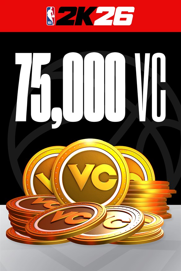 NBA 2K26 75,000 Virtual Currency Pack Xbox Series X|S and Xbox One cover art