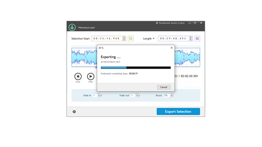 NowSmart Audio Cutter screenshot 3