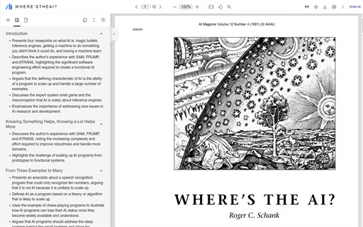 Google Scholar PDF Reader