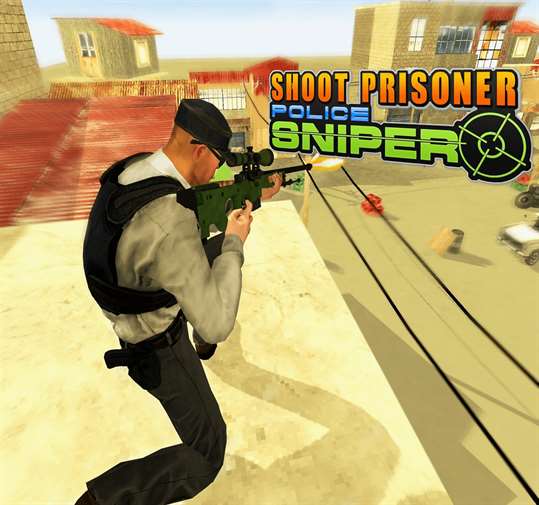 Shoot Prisoner Police Sniper screenshot 1