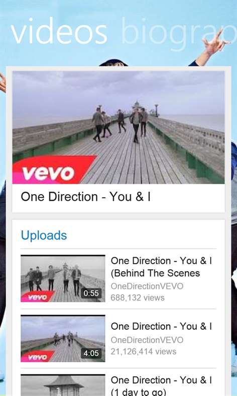 One Direction Music Screenshots 1