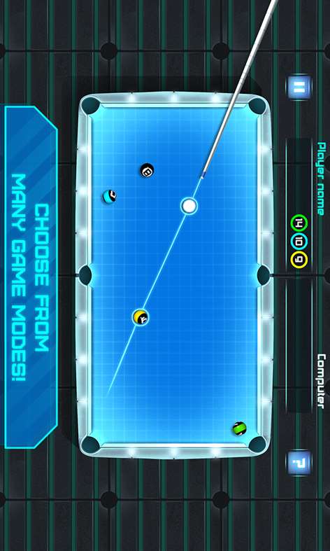 Space Pool: Billiards Snooker - 8 Ball Arcade 2D Screenshots 1