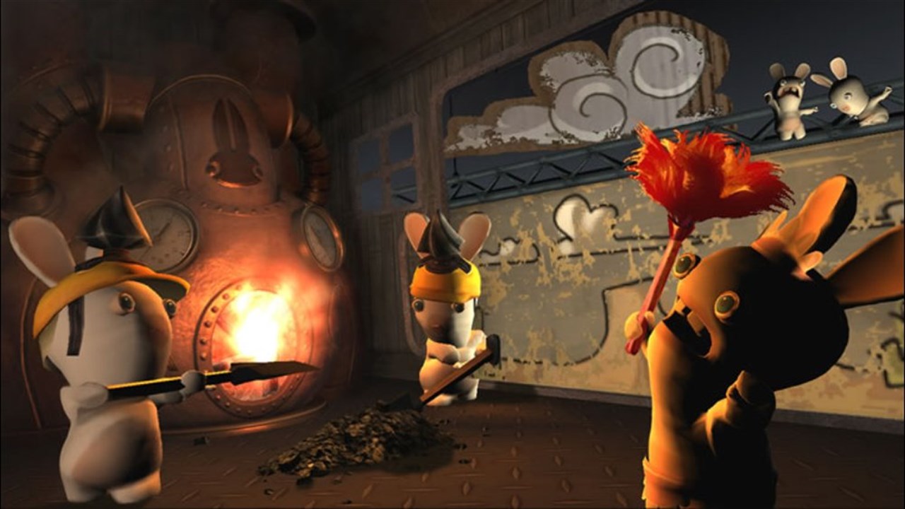 Rayman Raving Rabbids screenshot 1