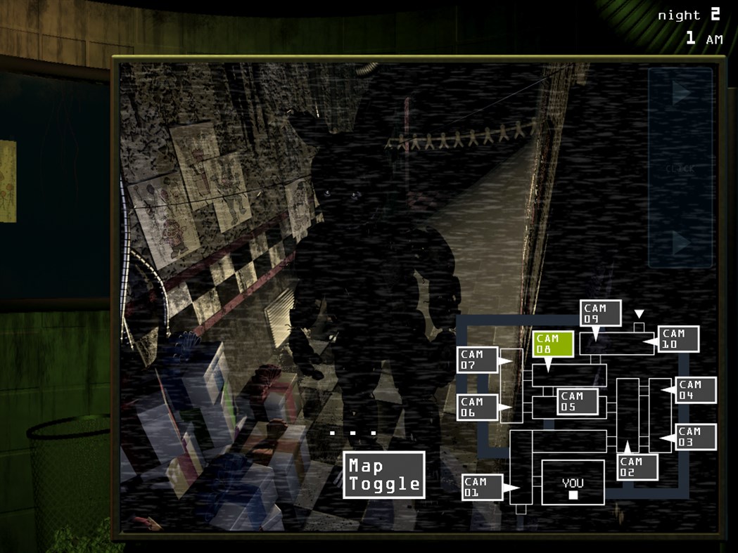 #9. Five Nights at Freddy's 3 (Windows) Przez: Clickteam LLC USA